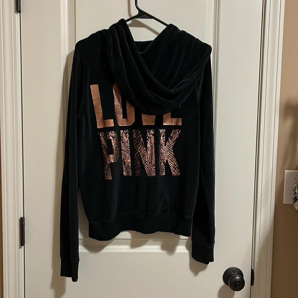 Victoria Secret PINK Velvet Jacket EUC